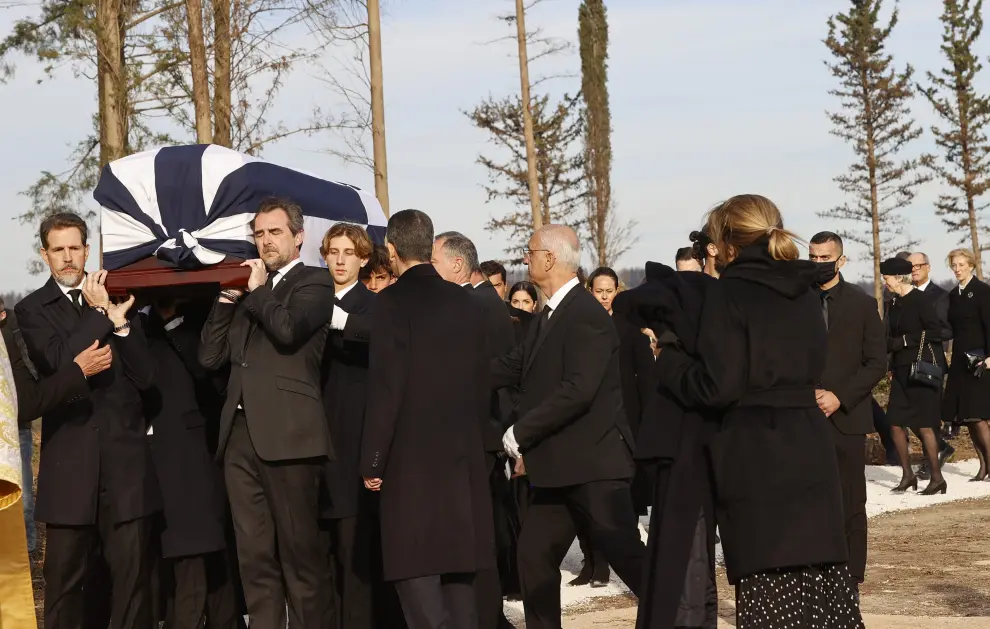 Funeral de Constantino de Grecia en Atenas