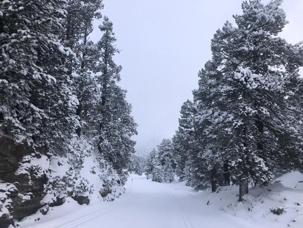 temporal invierno nieves benasque ribagorza estaciones esquí