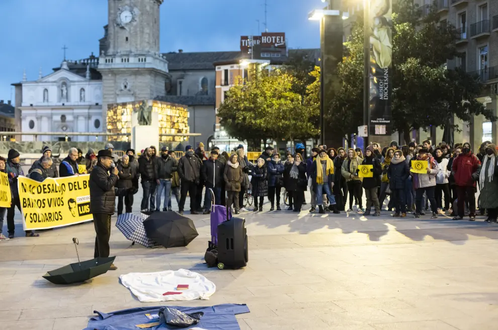 Protesta de los colectivos del Luis Buñuel