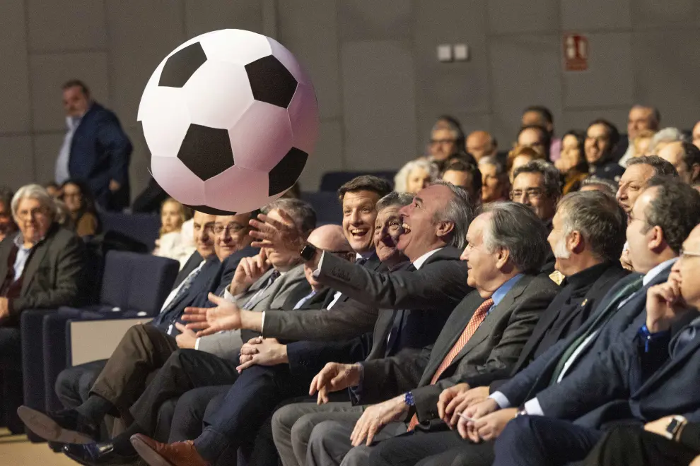 Gala de la Real Federación Aragonesa de Fútbol, en el Palacio de Congresos de Zaragoza