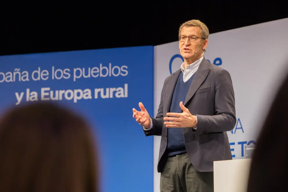 Fotos de la en la jornada 'La España de los pueblos y la Europa rural', organizada por el PP en Teruel