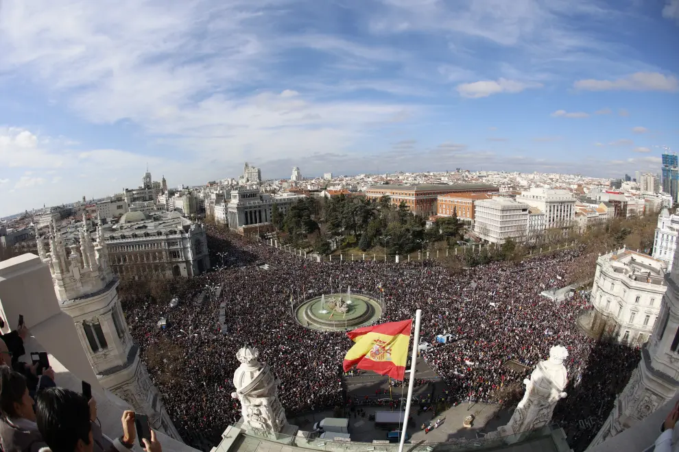 Fotos de la manifestación en Madrid por la Sanidad pública