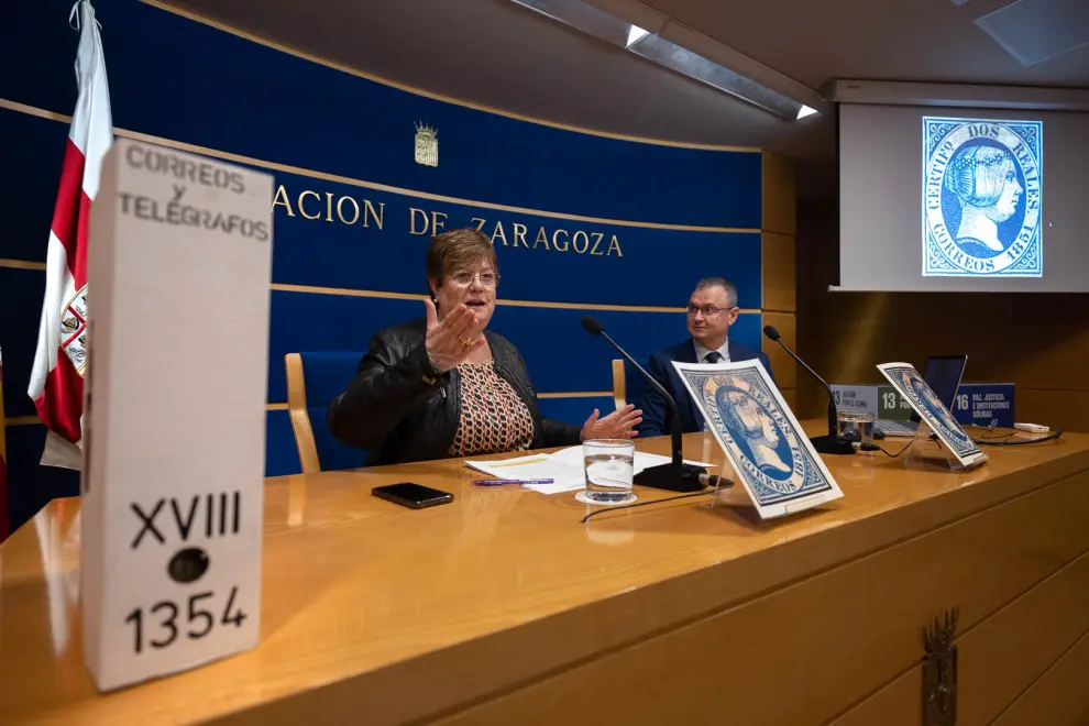 Resuelto en Zaragoza uno de los grandes enigmas de la filatelia mundial