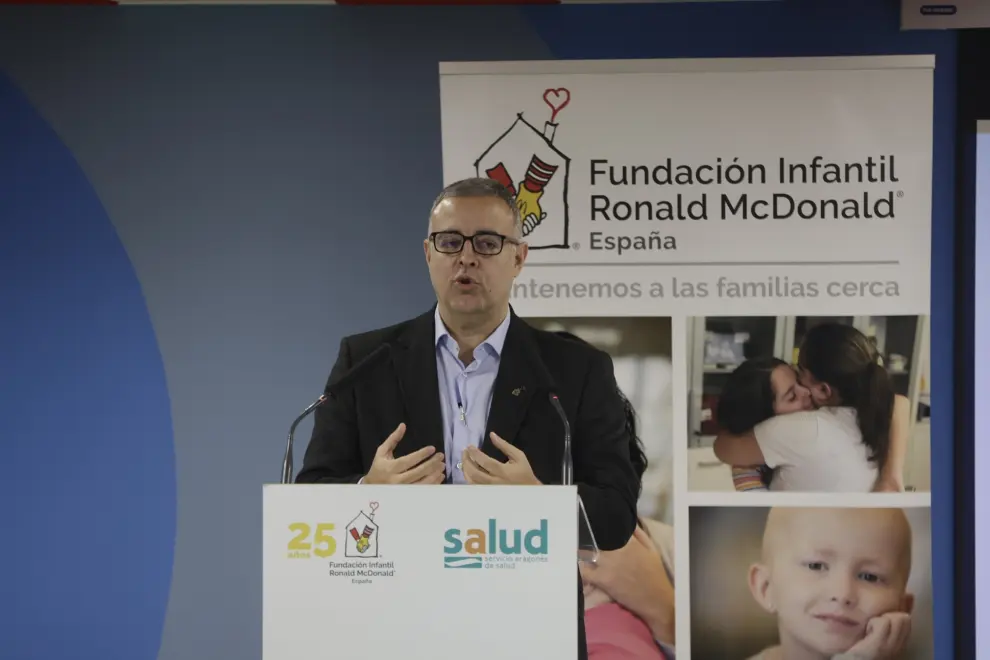 Fotos de la Sala Familiar Ronald McDonald del Hospital Infantil de Zaragoza.