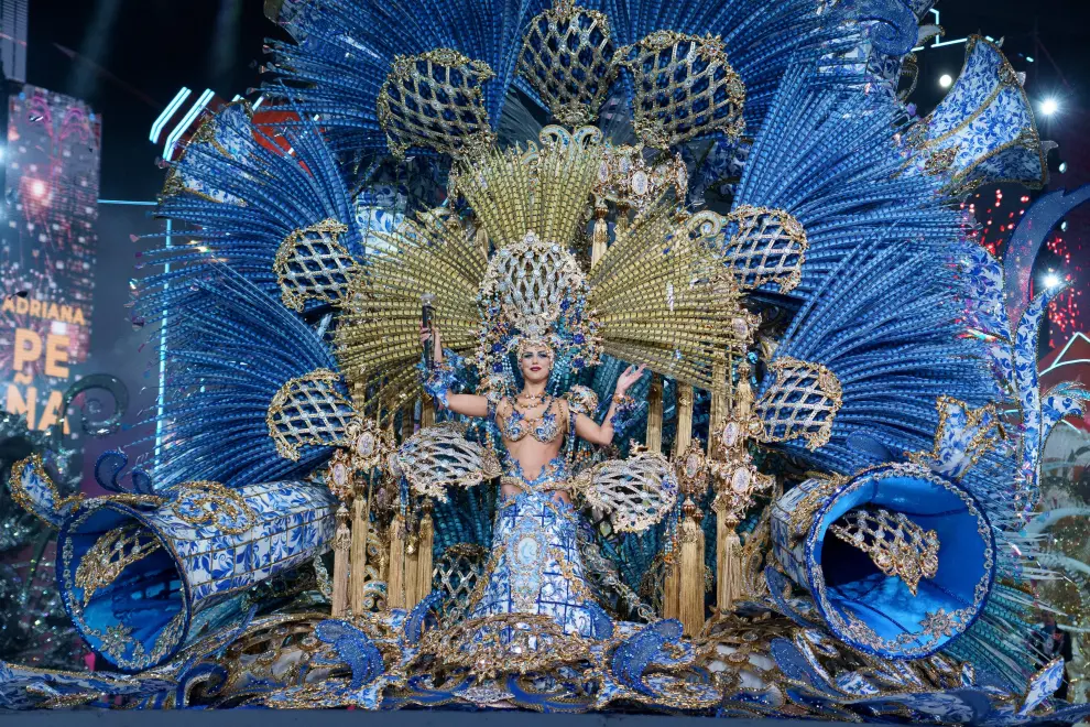 Fotos de la Gala de Elección de la Reina del Carnaval en Santa Cruz de Tenerife