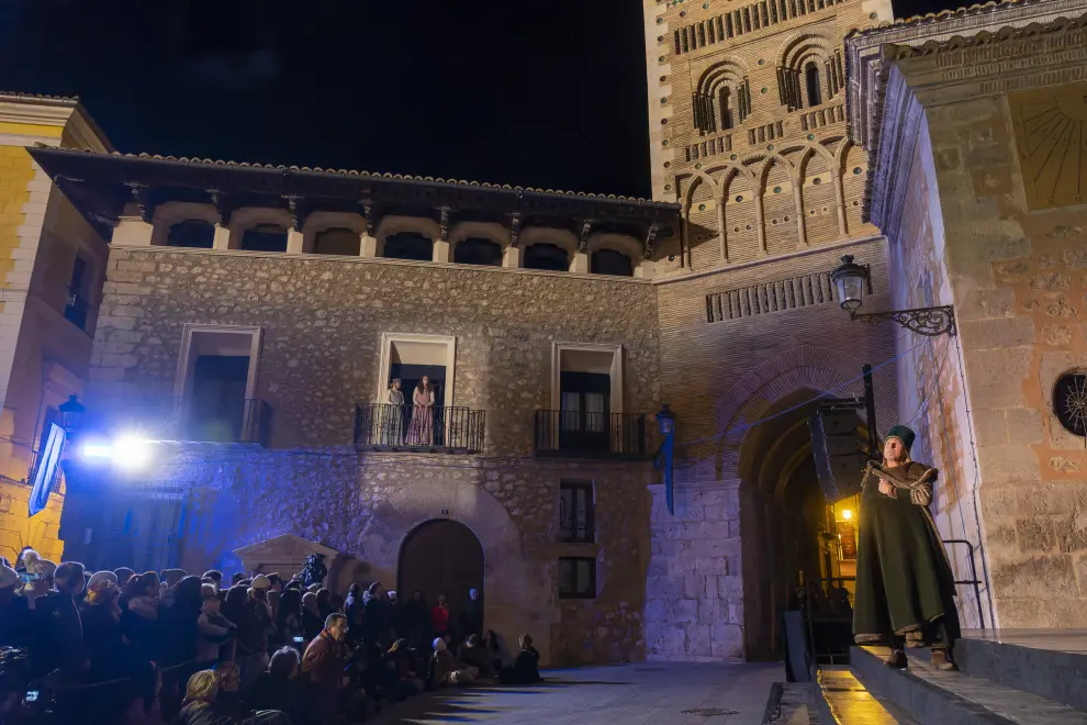 Teruel se vuelca con el inicio de la fiesta los Amantes: el anuncio de la boca de Isabel de Segura y Pedro de Azagra
