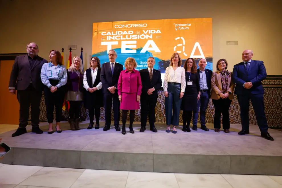 La ministra Pilar Alegría inaugura el congreso sobre autismo en Zaragoza