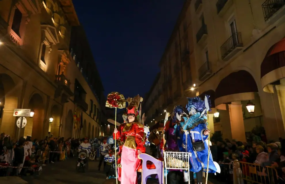 La cabalgata del Carnaval de Huesca.