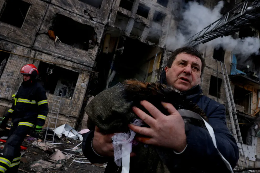 El horror de la guerra en Ucrania tras un año del ataque de Rusia.
