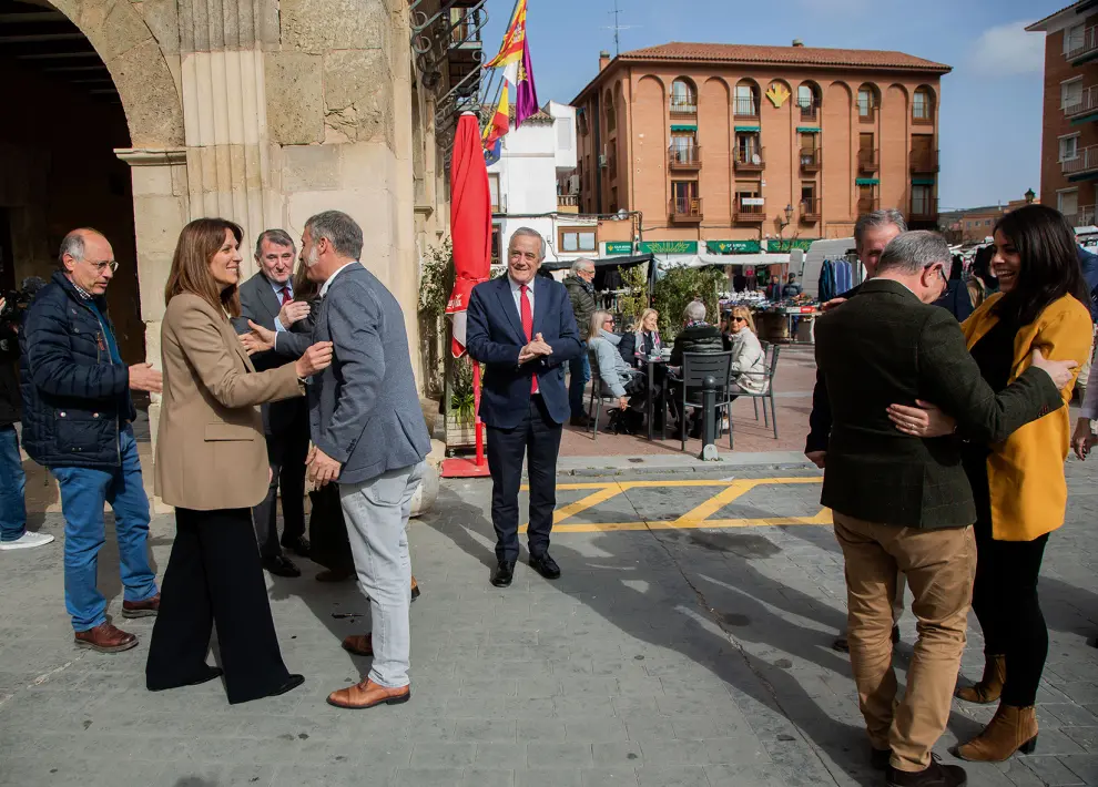 Reunión de la mesa de las Cortes de Aragón en Ateca