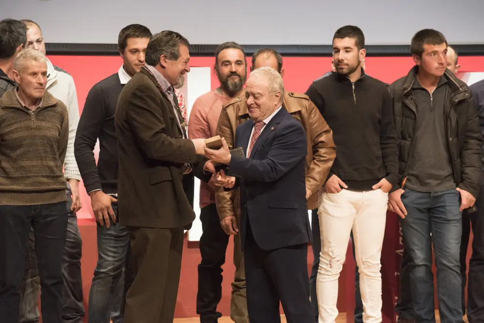Gala de XXV Galardón Félix de Azara, que concede la Diputación Provincial de Huesca.