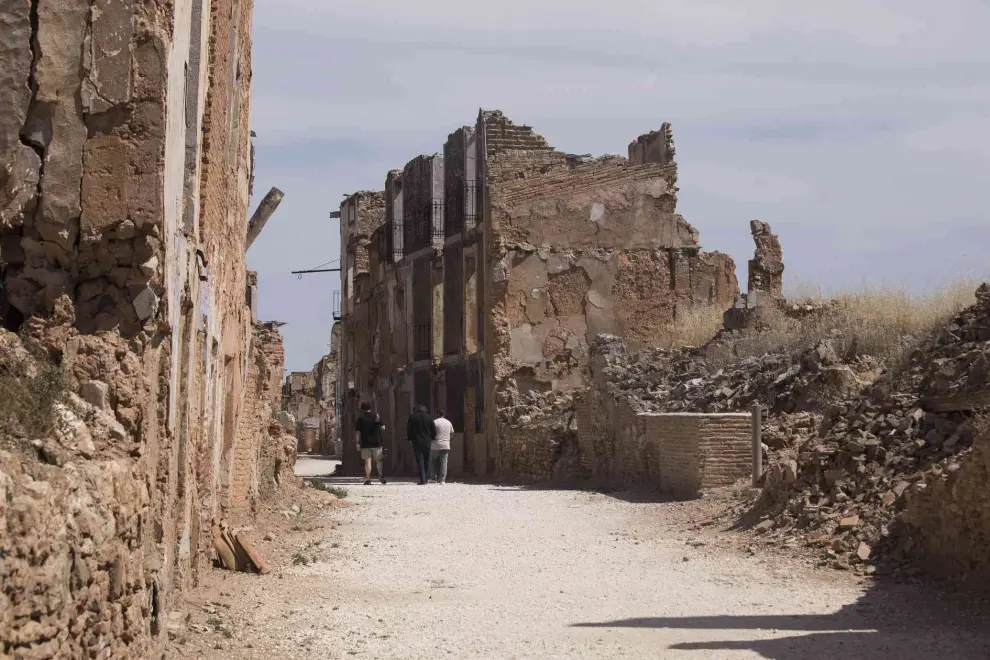 Las ruinas del Pueblo Viejo de Belchite