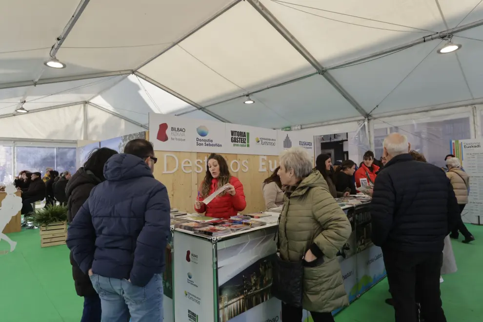 Imágenes de la exhibición de gastronomía del País Vasco