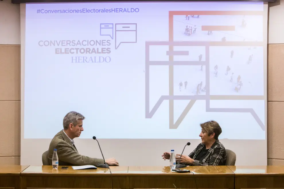 Conversaciones electorales HERALDO: Rosa López Juderías, aspirante a la alcaldía de Teruel