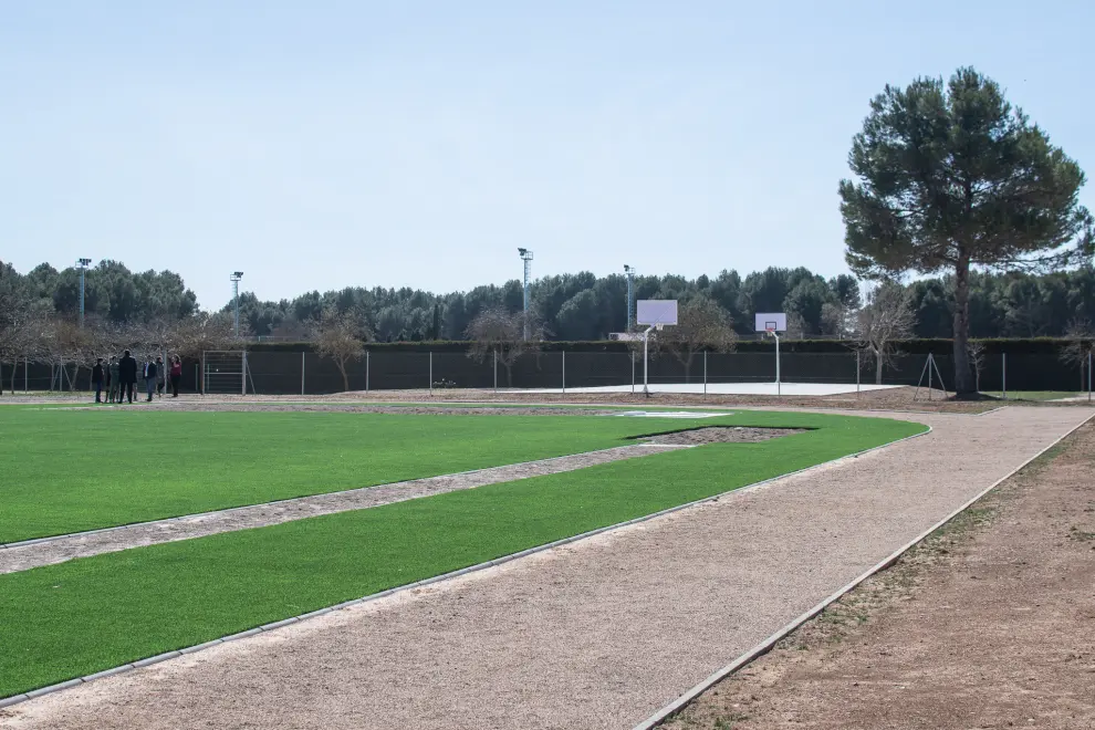 Instalaciones restituidas por la SD Huesca al Pirámide.