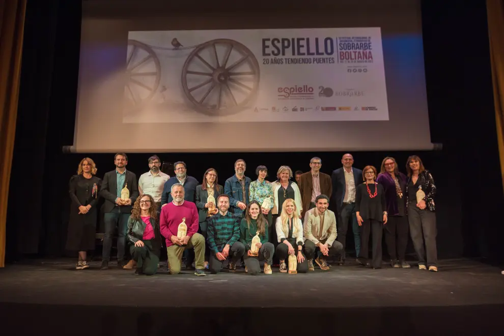 Fotos de la entrega de premios del festival Espiello.