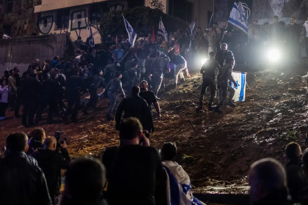 Multitudinarias protestas en Israel
