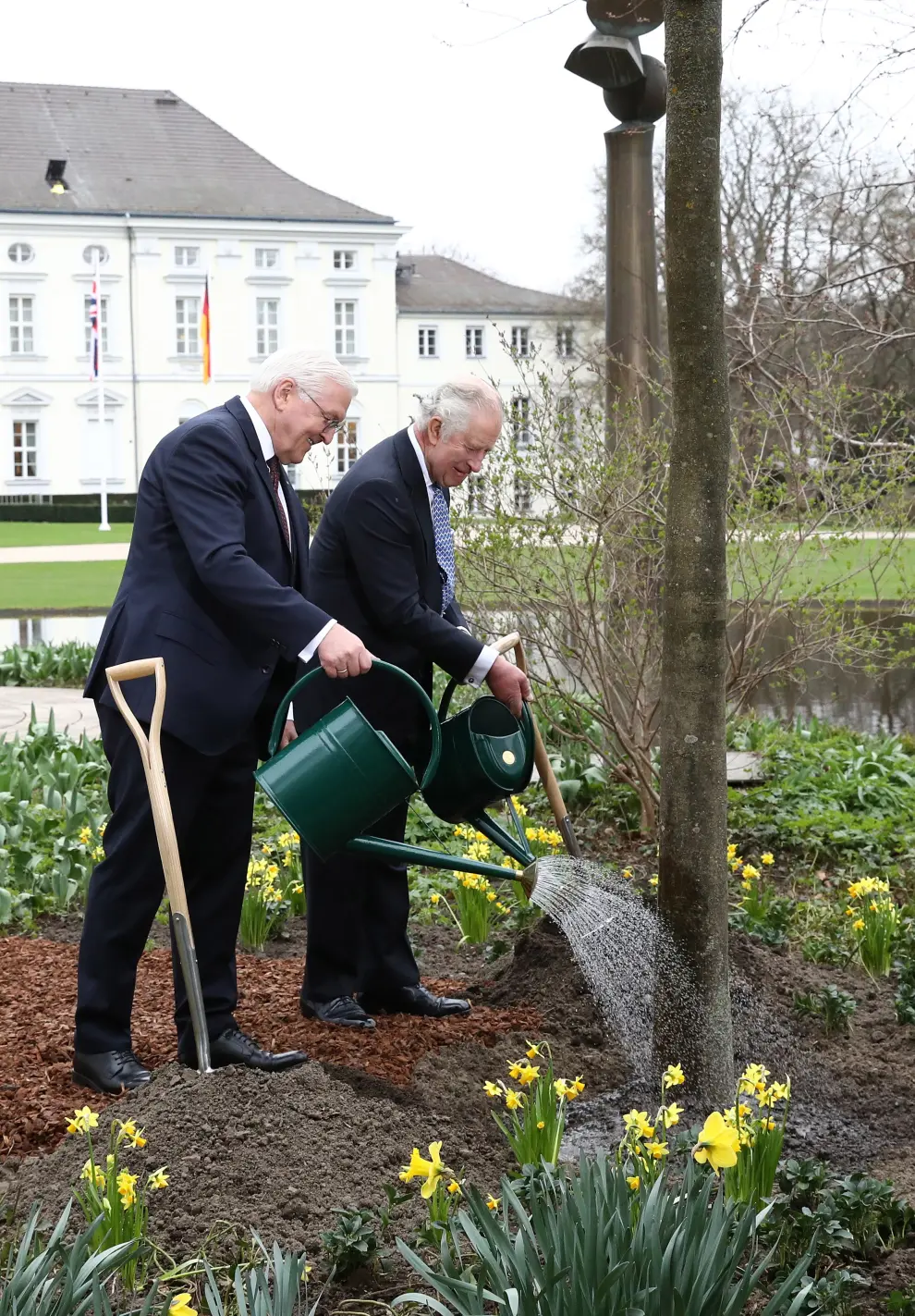 Britain's King Charles visits Berlin