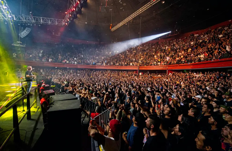 El concierto en Santiago de Chile del 23 de marzo.