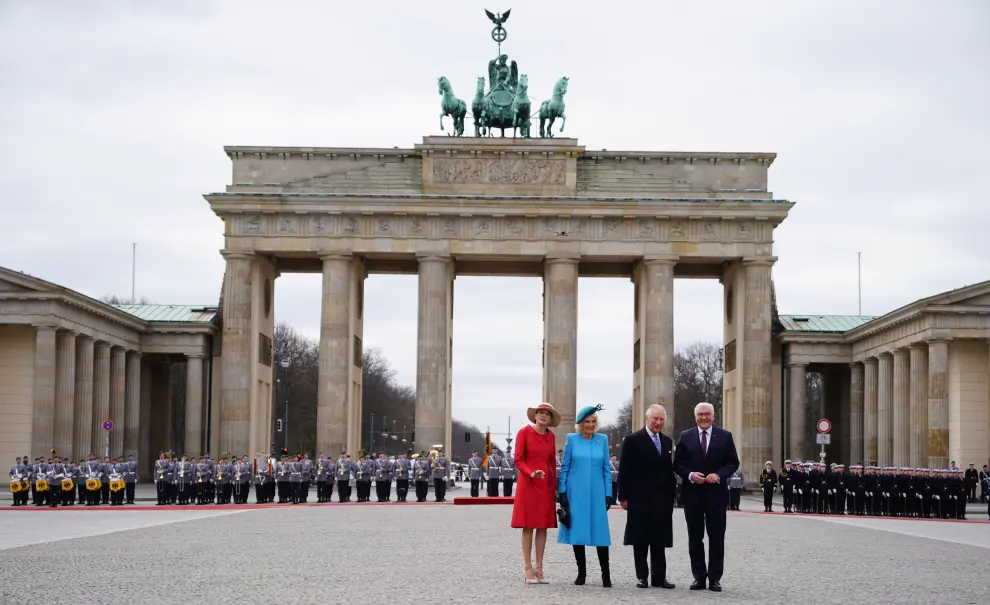 El rey Carlos III visita Berlín