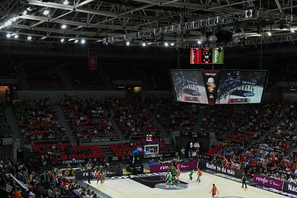 Copa de la Reina de baloncesto: partido de cuartos de final Casademont Zaragoza-Kutxabank Araski