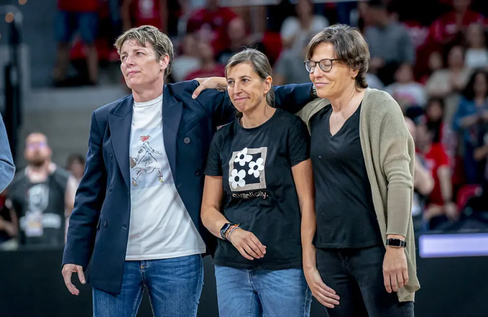 Copa de la Reina de baloncesto, partido de cuartos de final Casademont Zaragoza-Kutxabank Araski: homenaje a Pilar Valero