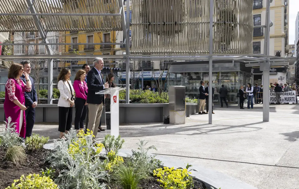 Inauguracion de la Plaza de Salamero en Zaragoza
