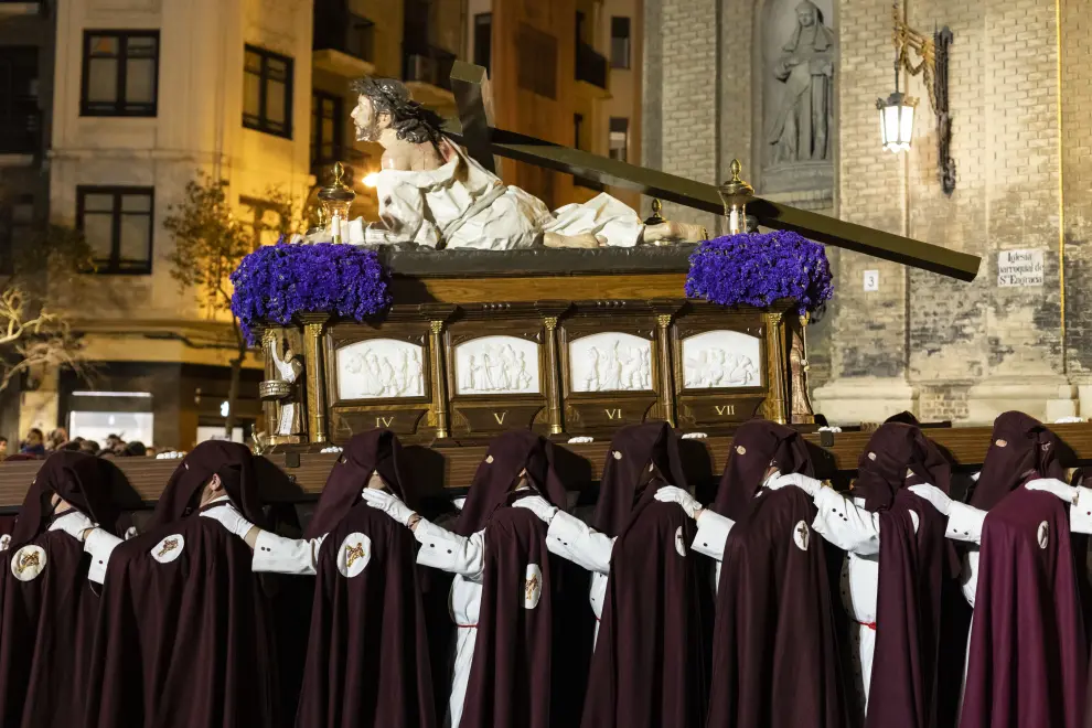 Procesión del Calvario este Lunes Santo en Zaragoza