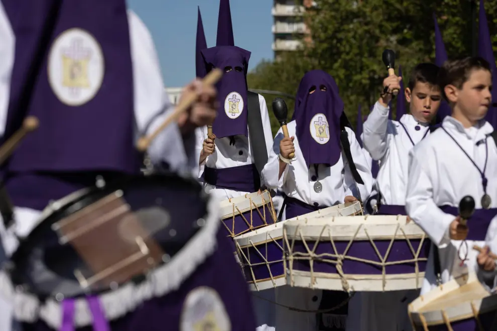 Procesión de la Verónica el Jueves Santo en Zaragoza