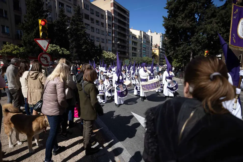 Procesión de la Verónica el Jueves Santo en Zaragoza