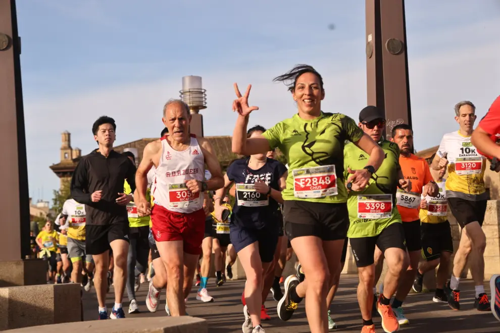 Imágenes de la Maratón de Zaragoza