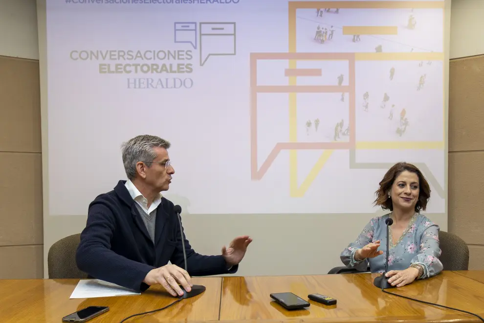 Conversaciones Electorales de HERALDO: entrevista de Mikel Iturbe a Emma Buj, candidata a la alcaldía de Teruel por el PP