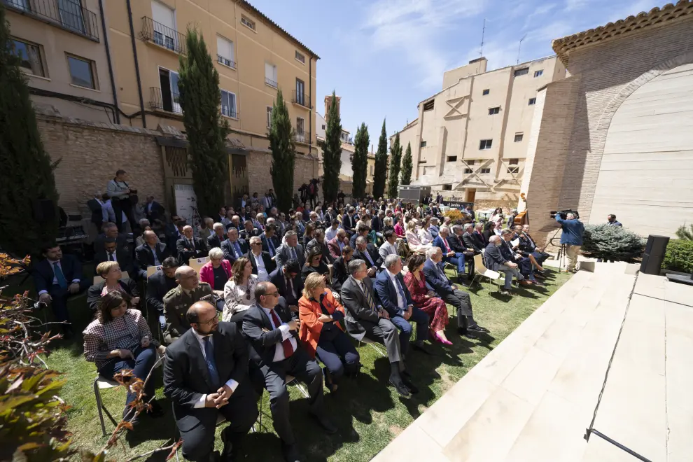 Acto institucional del Gobierno de Aragon por el dia de San Jorge en Teruel. Foto Antonio Garcia_bykofoto_2. 20_04_23[[[FOTOGRAFOS]]]