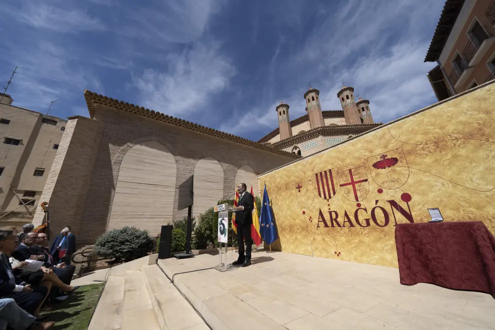 Teruel celebra del Día de Aragón con la presencia del presidente de la DGA, Javier Lambán