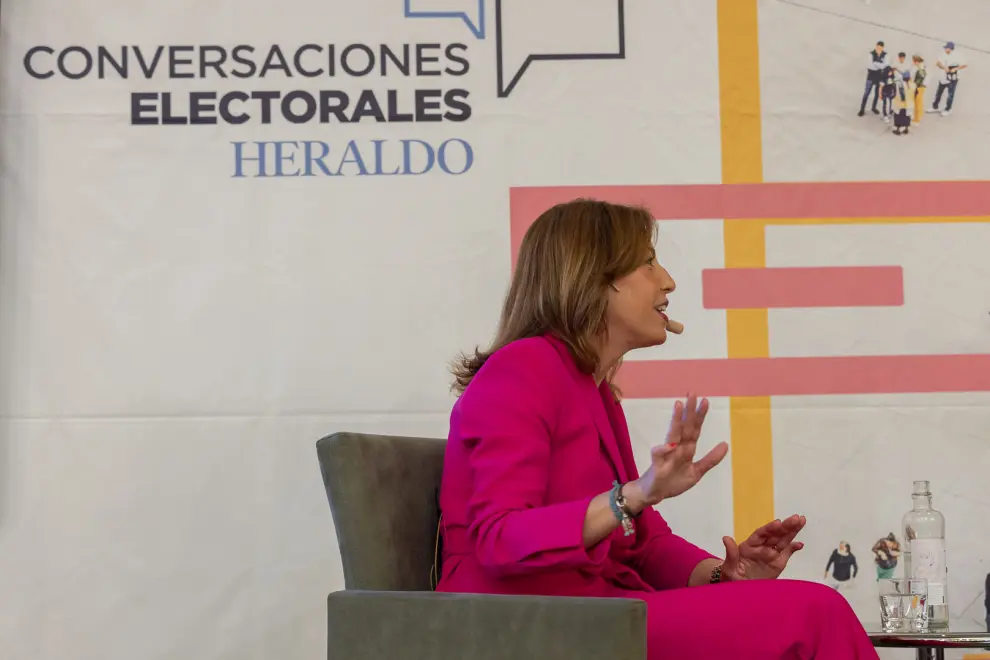 Conversación electoral de HERALDO con Natalia Chueca.