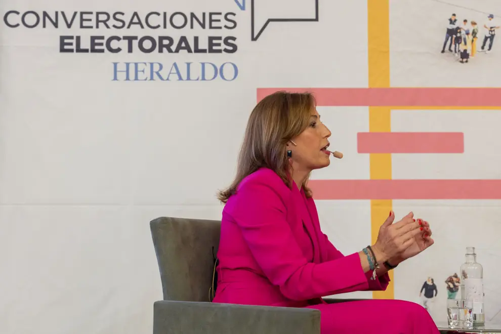 Conversación electoral de HERALDO con Natalia Chueca.