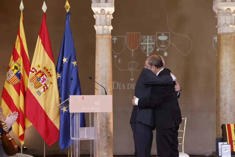 Fotos Día de Aragón 2023: acto institucional en la palacio de la Aljafería