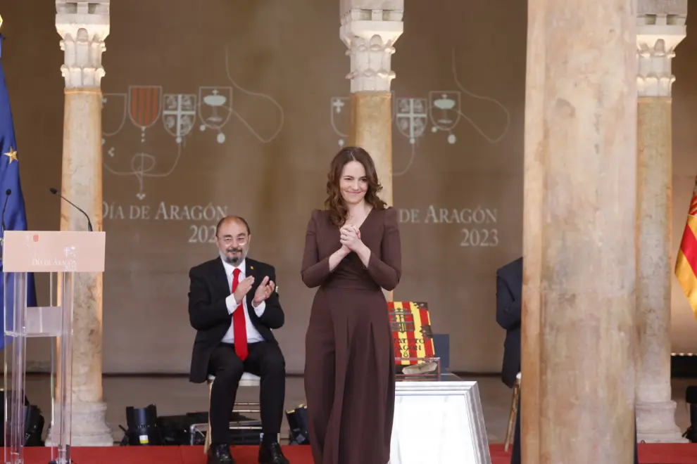 Fotos Día de Aragón 2023: acto institucional en la palacio de la Aljafería