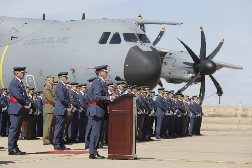 Celebración del 50 aniversario del Ala 31 en la Base Aérea de Zaragoza.