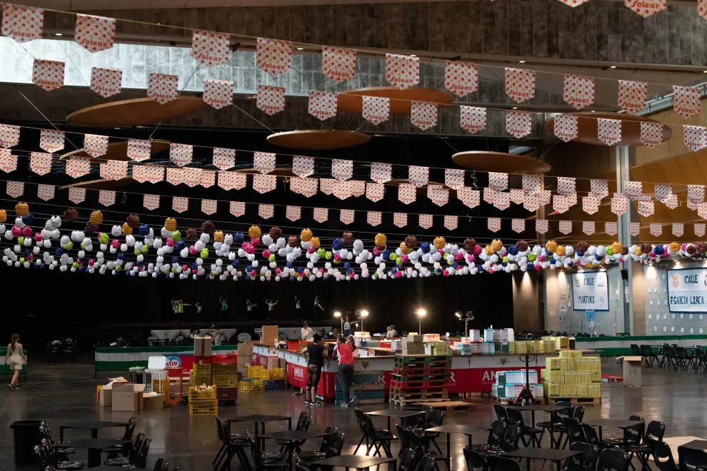Todo listo para la celebración de la Feria de Andalucía en Zaragoza