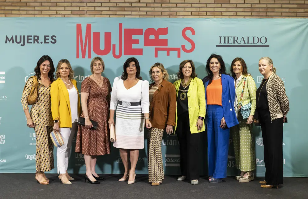 Foto de la Gala Mujeres Heraldo 2023, en la Sala Mozart del Auditorio de Zaragoza