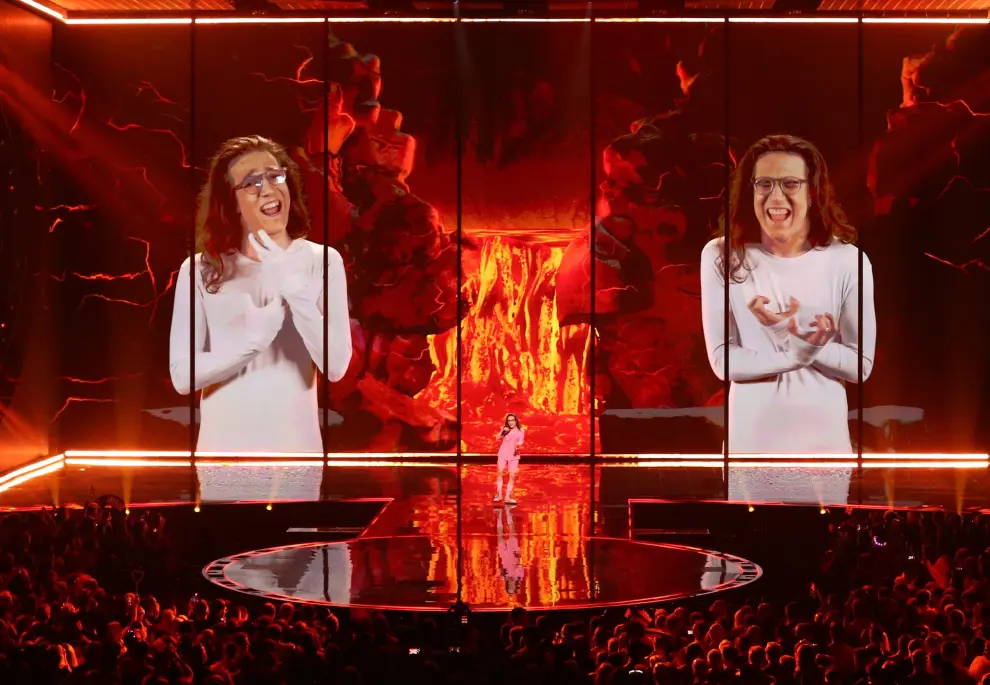 Blanka from Poland performs during the second semi-final of the 2023 Eurovision Song Contest in Liverpool, Britain, May 11, 2023. REUTERS/Phil Noble MUSIC-EUROVISION/