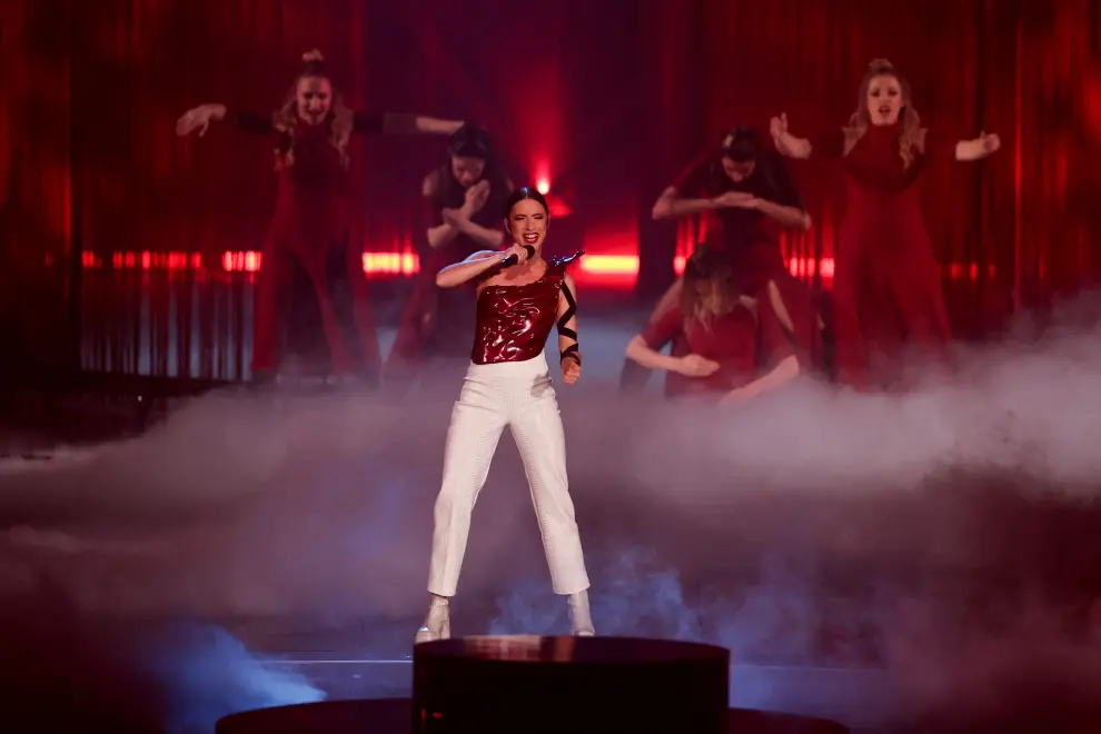 Blanca Paloma, en su actuación de Eurovisión 2023.