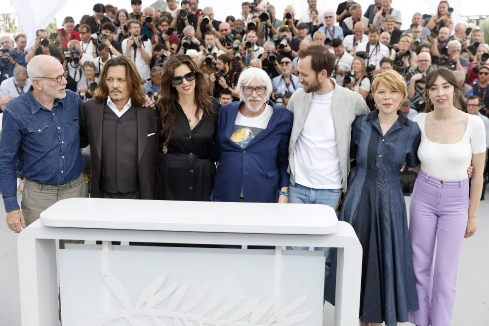 Cannes (France), 17/05/2023.- Film director Maiwenn attends the photocall for 'Jeanne du Barry' during the 76th annual Cannes Film Festival, in Cannes, France, 17 May 2023. The festival runs from 16 to 27 May. (Cine, Francia) EFE/EPA/SEBASTIEN NOGIER
 FRANCE CANNES FILM FESTIVAL 2023