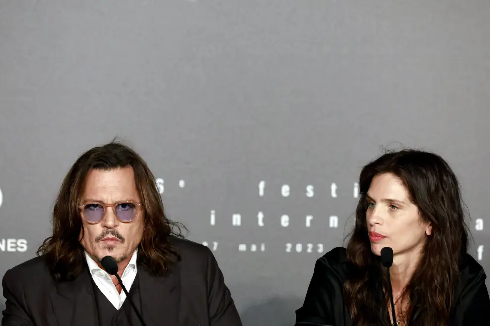 Cannes (France), 17/05/2022.- US actor Johnny Depp attends the press conference for 'Jeanne du Barry' during the 76th annual Cannes Film Festival, in Cannes, France, 17 May 2023. The festival runs from 16 to 27 May. (Cine, Francia) EFE/EPA/GUILLAUME HORCAJUELO / POOL
 FRANCE CANNES FILM FESTIVAL 2023