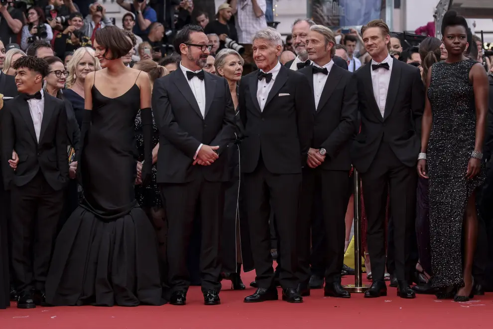 Red Carpet Film Indiana Jones e il quadrante del destino, 76° Festival internazionale del cinema di Cannes