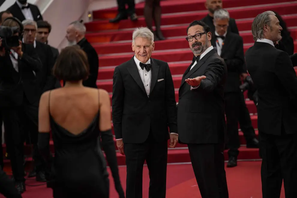 Red Carpet Film Indiana Jones e il quadrante del destino, 76° Festival internazionale del cinema di Cannes