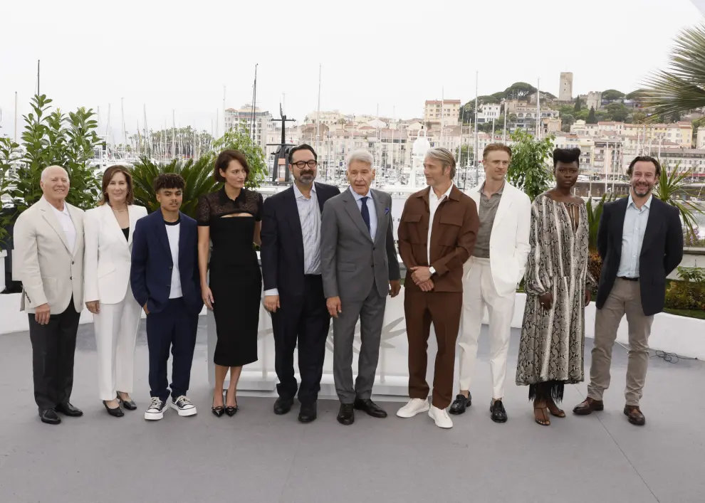 Harrison Ford durante la presentación de 'Indiana Jones y el dial del destino' en la 76ª edición del Festival de Cannes