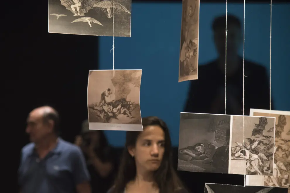 Exposición sobre Goya en el marco del 51º Festival Internacional de Cine de Huesca.