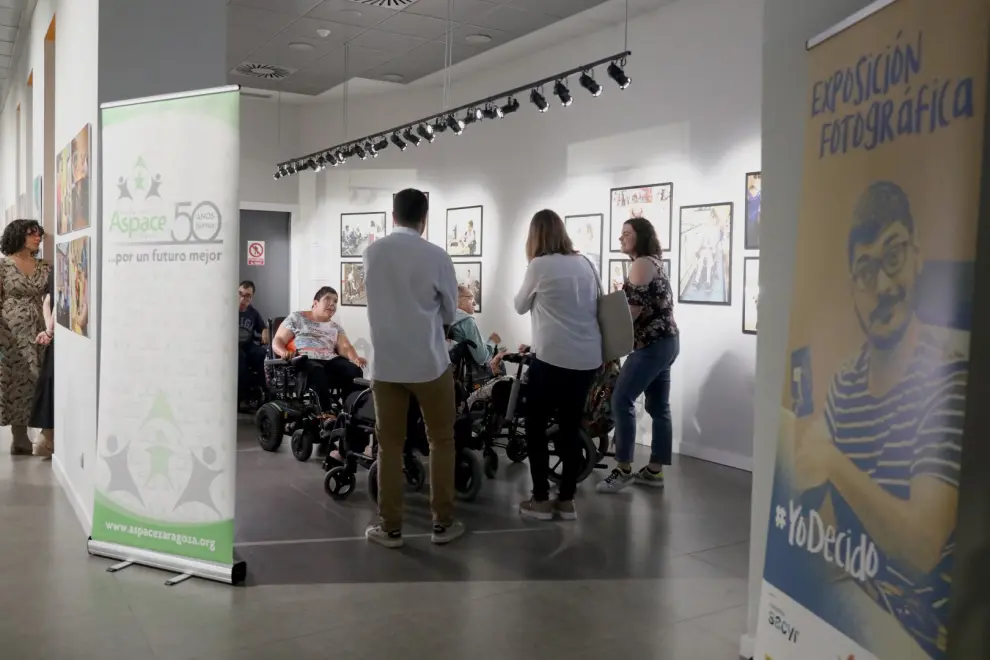 'Yo decido', una exposición que visibiliza a las personas con parálisis cerebral